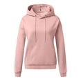 thumbnail image 3 of Gibobby Sudaderas para mujer, Sudadera con Gorro Y Bolsa Frontal Ideal para Mujer(Rosa,G), 3 of 4