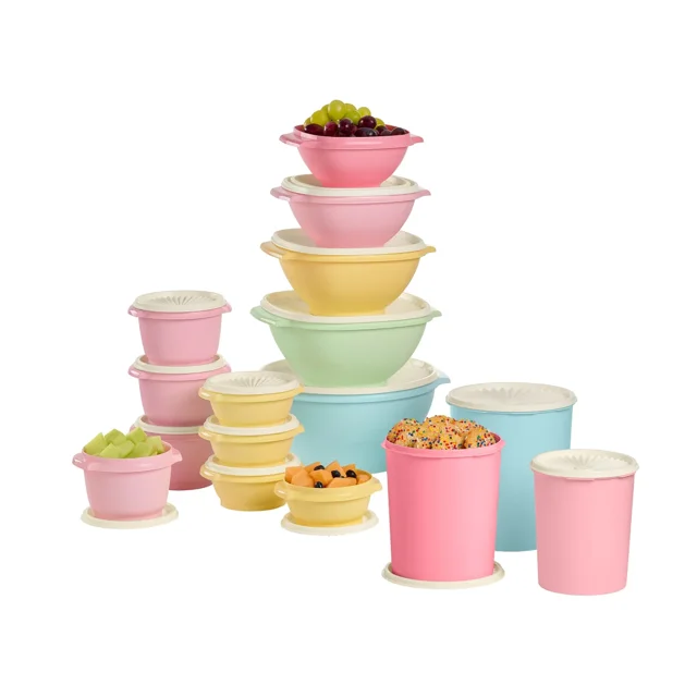 Tupperware Collection Heritage Contenants de Stockage Alimentaire, 32 Pcs