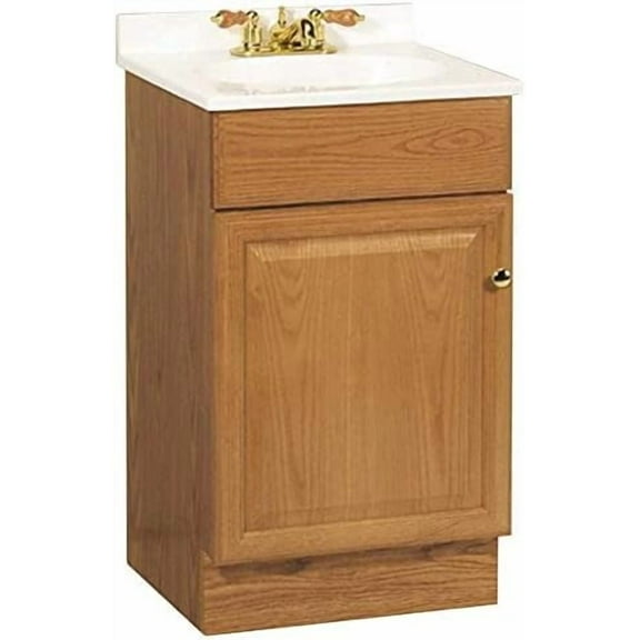 C14018A Richmond Oak Finish Vanity, 19" by 17" by 35-1/4"$$Tools & Hardware Other
