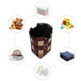 thumbnail image 7 of Yayeee Freestanding Laundry Hamper with Handle Collapsible Large Storage Basket for Clothes, Star Spangled Squares, 7 of 7