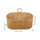 thumbnail image 2 of unbranded Cesta De Pared Tejida Color Marrón Claro Para Almacenamiento En Cocina, 2 of 6