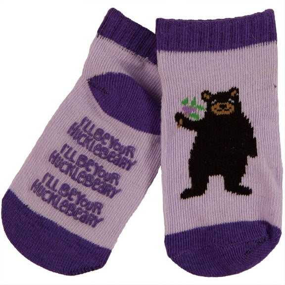 Bear I'll Be Your Hucklebeary Infant Slipper Socks - 12-18m
