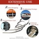 thumbnail image 4 of Bridas de metal para cables de 4,6 x 300 mm, bridas para cables plateadas de acero inoxidable - Bridas de metal para cables Paquete de 100 piezas, 4 of 4