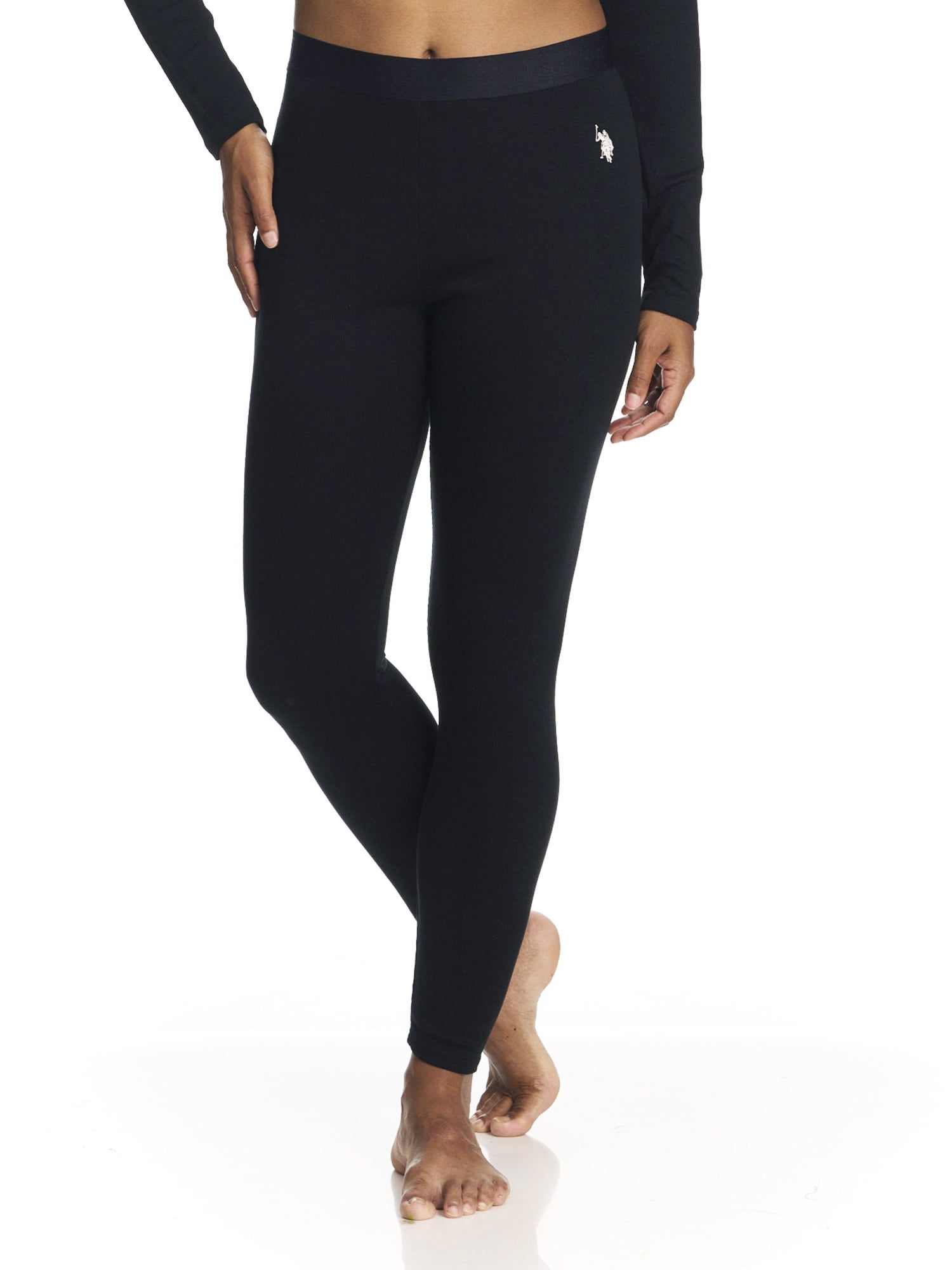 U.S. Polo Assn. Women's & Women's Plus Brushed Base Layer Long Underwear Thermal Set, Sizes S-3X