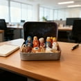 thumbnail image 4 of Portable Christmas Nativity Set in Box, Mini Holy Family Jesus Figurines, Pocket Nativity Scene for Home Desk Shelf Office Religious Decor, 4 of 6