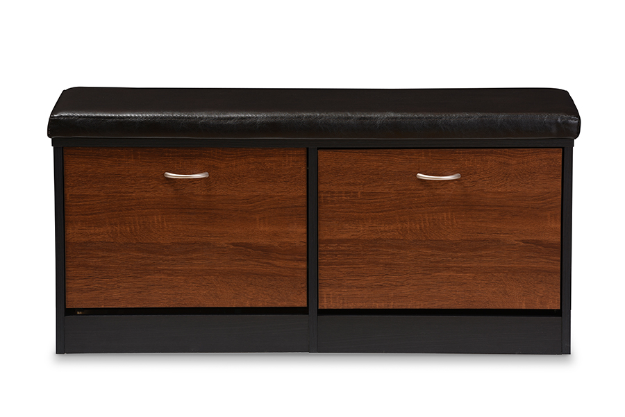 Baxton Studio Foley Modern And Contemporary 2Tone Entryway Storage