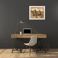 thumbnail image 3 of Hogenberg, Braun 30x26 White Modern Wood Framed Museum Art Print Titled - Sion Switzerland, 3 of 4