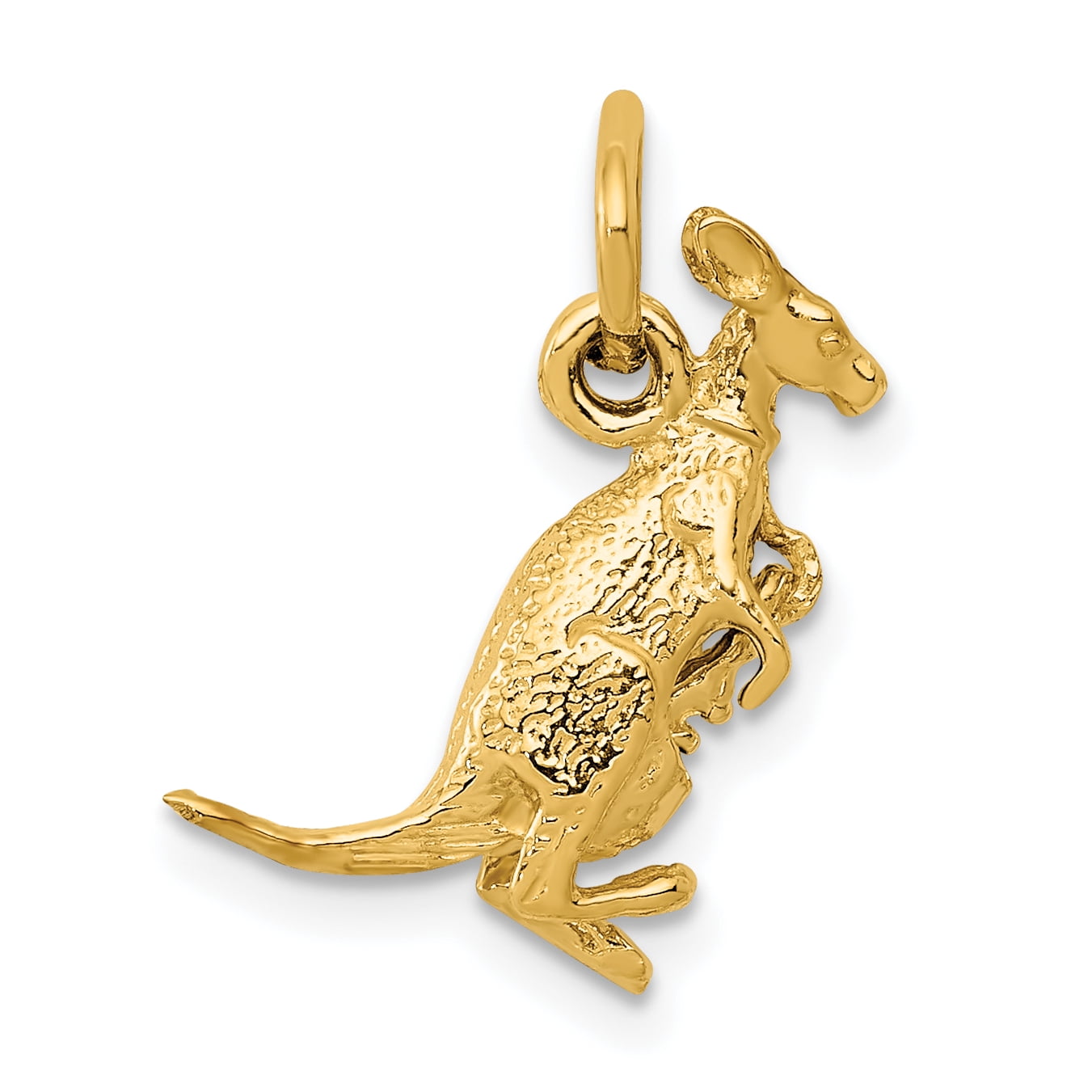 Gold kangaroo deals pendant