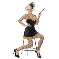 Halloween Women's The Amazing Tatooed Lady Costume