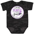 thumbnail image 3 of Inktastic I Wear Purple for My Grandpa Pancreatic Cancer Awareness Boys or Girls Baby Bodysuit, 3 of 5