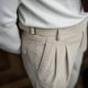 thumbnail image 5 of Pantalones largos de moda para hombre, casuales, de color sólido, con bolsillos y cremallera, cintura elástica, de poliéster., 5 of 8