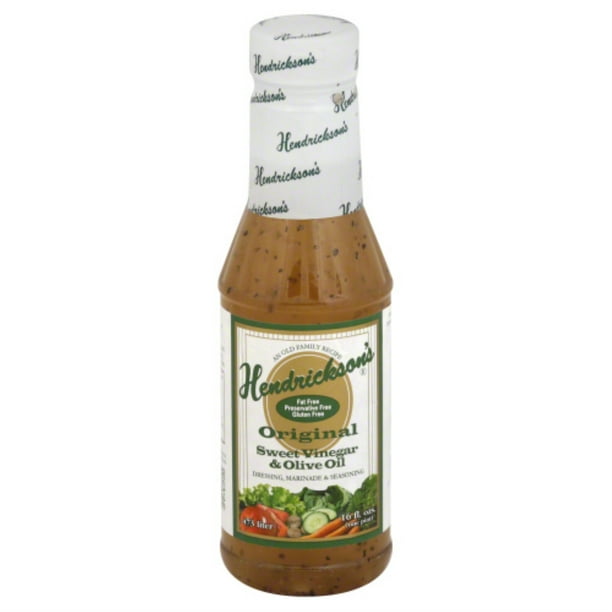 Hendrickson's Original Sweet Vinegar & Olive Oil Dressing, Marinade