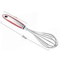 thumbnail image 5 of Banzch Whisk,Stainless Steel Manual 12 Inch Beater Stirrer Rubber Plastic Non-slip Handle, 5 of 5