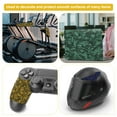 thumbnail image 7 of Uxcell 1Set 12" x 5ft PET Carbon Fiber Vinyl Wrap with Scraper, Frosted Black, 7 of 7