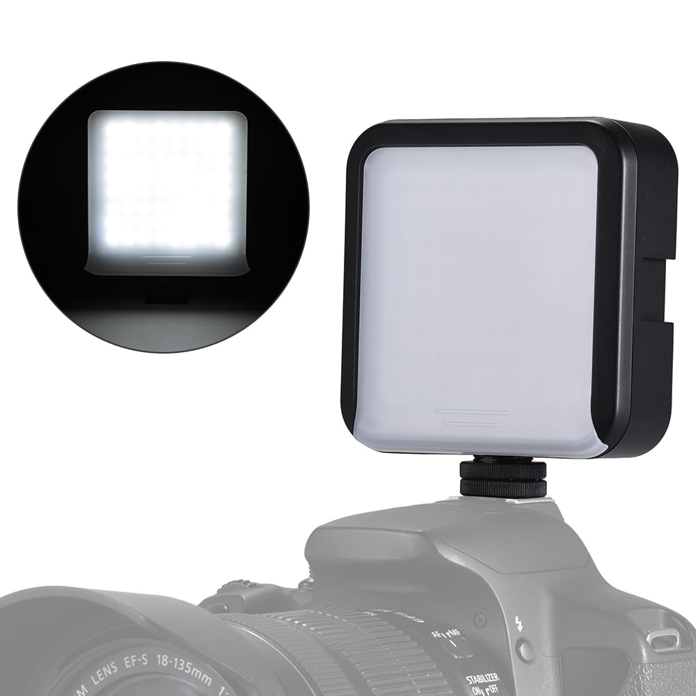 64 LEDs Portable Camera LED Video Light Lamp Panel Lighting for Canon Nikon B2K7 
