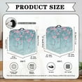 thumbnail image 6 of Xoenoiee Blue Cherry Blossom Print Stand Mixer Cover Compatible with 6-8 Quarts, Fits All Tilt Head and Bowl Lift Models with 2 Organizer Bag for Accessories, L, 6 of 7