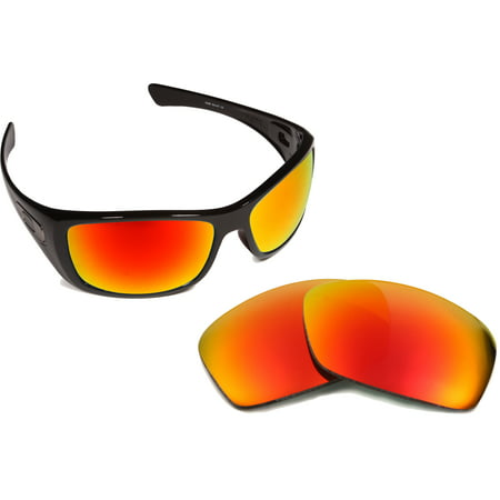 Replacement Lenses Compatible with OAKLEY Hijinx Polarized Red Mirror
