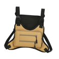 thumbnail image 2 of Dualoai Men Chest Rig Bag Fashion Lightweight Chest Pack for Running Walking Fishing Khaki, 2 of 9
