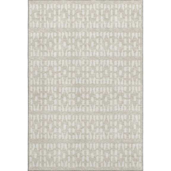 Dalyn Rugs Premium Machine Washable Mayfield AMF963 Beige 3' x 5' Rug