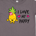 thumbnail image 4 of Inktastic I Love My Pappy with Pineapple Girls Toddler T-Shirt, 4 of 5