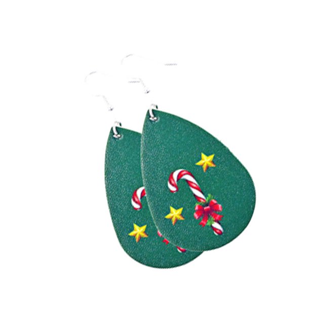 Pendientes de araña PU Gota de agua Colgante de oreja Pendiente de joyería Día de San Valentín Regalo de Navidad Favores de fiesta Banquete Ropa, zapatos y accesorios Miscelánea tipo 16 Minnieouse AP010141-16