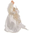 thumbnail image 4 of Kurt Adler 10/L Ivory/Gold Angel Tree Topper, 4 of 9