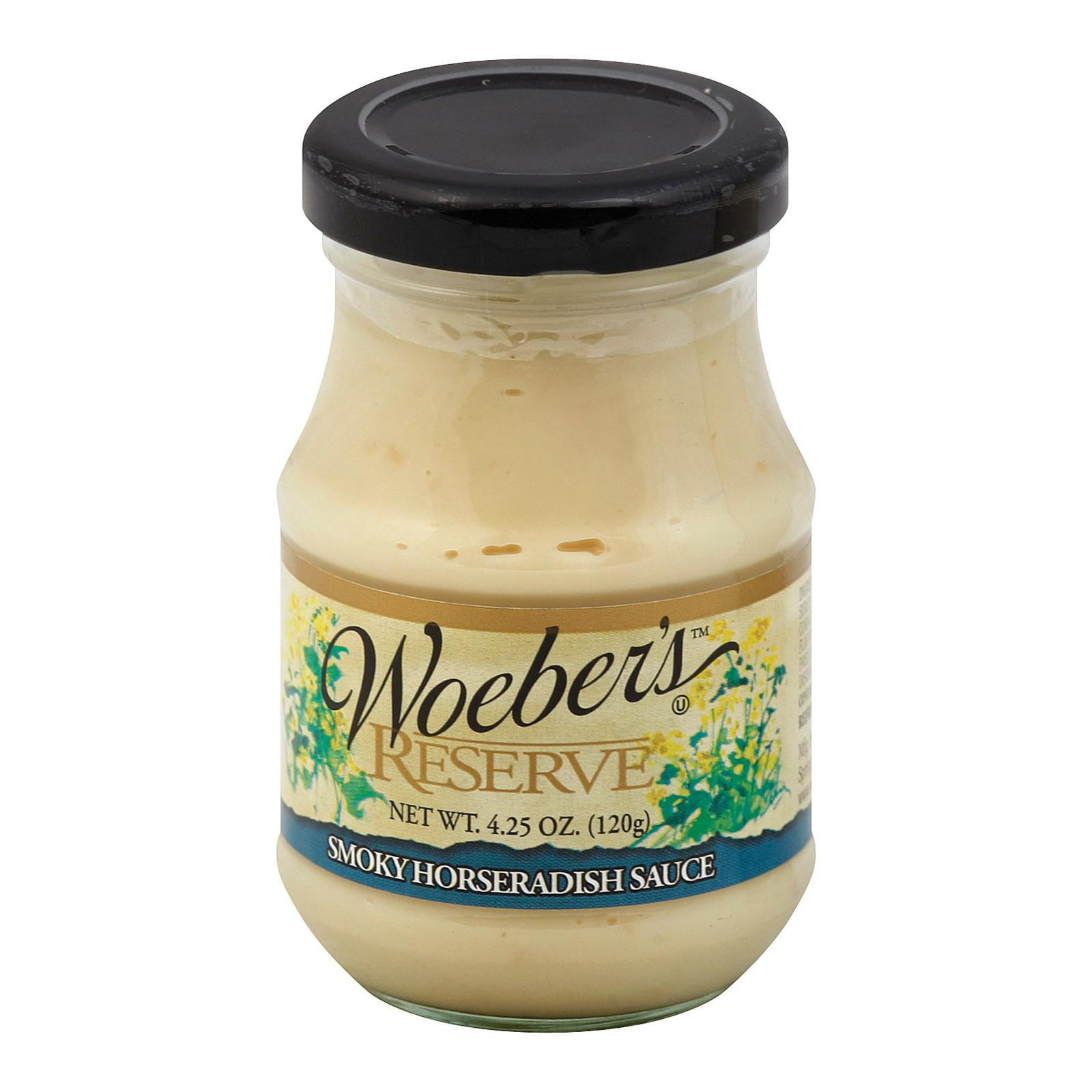 Woeber Mustard Woebers Reserve Horseradish Sauce, 4.2 oz