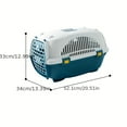 thumbnail image 2 of Portable Dog Carrier Durable Dog And Cat Kennel Travel Carrier Portable Travel Case For Small And Medium Dog, 2 of 4