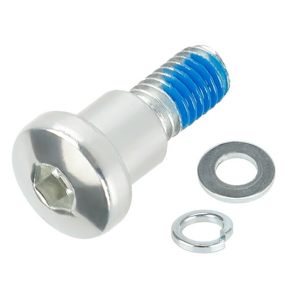 1Pair Electric Scooter Rear Wheel Fixed Bolts Screws Replacement Rear Wheel Fastening Bolts Metal Screws for M365