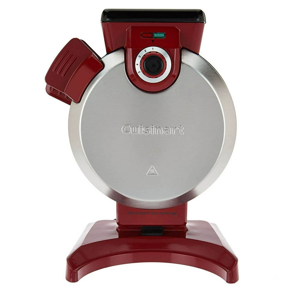 Cuisinart WAFV100 Vertical Waffle Maker, Red