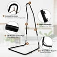 thumbnail image 5 of AKUTATA Adjustable 77" to 93" Hammock Chair Stand Only, Steel Hanging Chair Stand, 330 lbs Capacity, 5 of 8