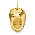 thumbnail image 3 of Real 14kt Yellow Gold 3-D Large Fireman's Hat Charm Pendant; for Adults and Teens; for Women and Men, 3 of 5