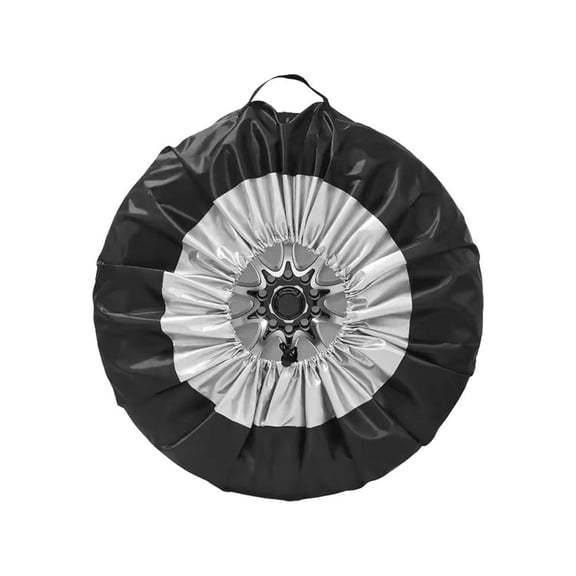 Polyester Taffeta Car Tire Spare Cover: Dustproof, Waterproof, Snowproof for 13 - 20 Inch Tires