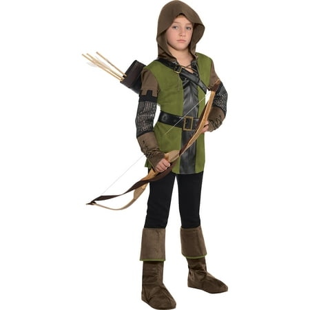 amscan Boys Prince of Thieves Robin Hood Costume - Small (4-6), Multicolor