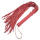 thumbnail image 4 of Toystoory Látigo de equitación con borlas de cuero, látigo ecuestre suave, látigo de entrenamiento de enseñanza portátil con mango antideslizante Gimnasios en casa Rojo Toystoory OD010444-02, 4 of 6