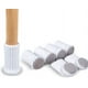 thumbnail image 5 of 24 pares de calcetines antideslizantes NQ para patas de silla color blanco, 5 of 5