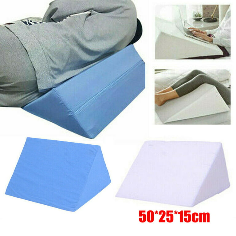 Side Triangle Pillows Foam Body Positioner Multi-Function Orthopaedic Leg  Raise Acid Wedge Support Cushion