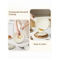 thumbnail image 3 of 2-In-1 Electric Hot Pot With Steamer, 1.5L Ceramic Nonstick Mini Electric Pot, Portable Personal Cooking Pot With 2 Heat Settings For Ramen, Soup, Steak, Eggs, Ideal For Dorm, Office, Home Use, 3 of 8