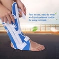 thumbnail image 3 of Foot Drop Brace, Ankle Stabilizer Plantar Foot Corrector Adjustable Knee Joint Support Ankle Strap Orthosis Brace Support Sprain Strap Fix Support Tool, 3 of 4