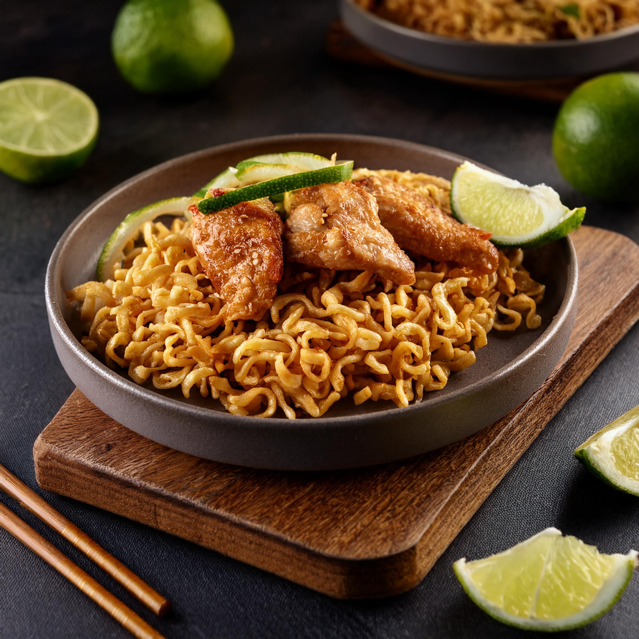 Mi Sedaap - Instant Fried Noodle with Ayam Bakar Limau Flavor 3.13 oz (89 gr) - pack of 40
