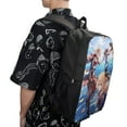 thumbnail image 5 of Genshin Impact Printed Backpack 17 Inch Shoulder Backpack Lightweight High-capacity Casual Daypack Bookbag, 5 of 8