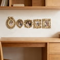thumbnail image 4 of Picture Frame, 5Pcs Vintage Golden Photo Frame for Home, Desk, Living Room, Bedroom Decor, 4 of 4