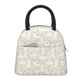 thumbnail image 1 of Fotbe White Rabbit Bolsa de Almuerzo con Estampado, Lonchera Aislada, Contenedor de Comida Reutilizable Tipo Cooler a Prueba de Fugas, 1 of 6