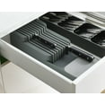 thumbnail image 5 of Joseph Joseph Duo In-Drawer Knife Organizer for Kitchen Drawers – Space-Saving Knife Block Holder for Up to 9 Knives, 5 of 5