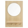 thumbnail image 3 of Glint Mirror, Oak, 3 of 7