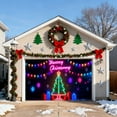 thumbnail image 4 of BotaniNest Background Classic Lights Holiday Party Outdoor Banner Merry Holiday, 4 of 6