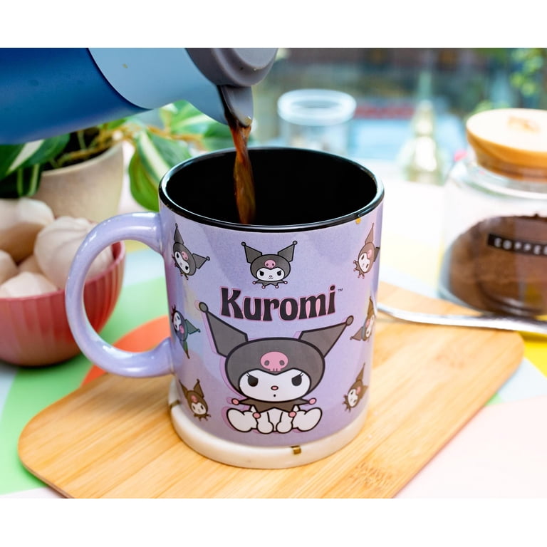 Sanrio Kuromi Purple Ceramic Mug | Holds 20 Ounces - Walmart.com