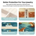 thumbnail image 3 of Platypus Travel Portable Square Jewelry Box Organizer for Rings Earrings Necklaces Bracelets Girls Women, 3 of 6