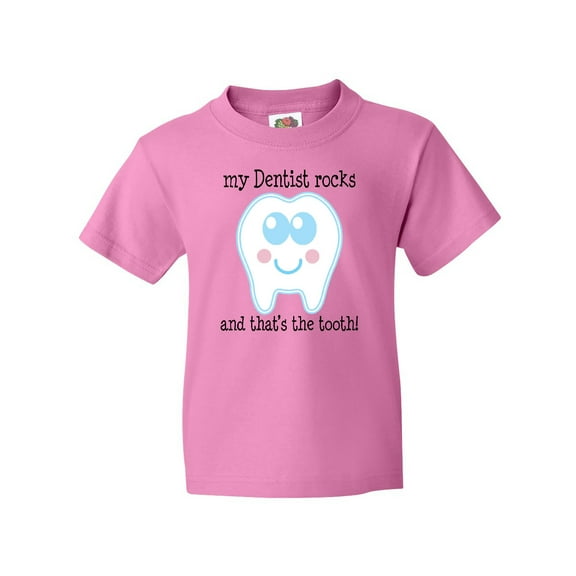 Inktastic Dentist Rocks Tooth Youth T-Shirt