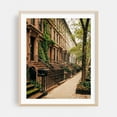 thumbnail image 2 of Upper East Side Brownstones 01 - Manhattan New York Photography Architecture City Street Photography Autumn Vintage Botanical Unframed Wall Art Print 9 x 12 inches, 2 of 13